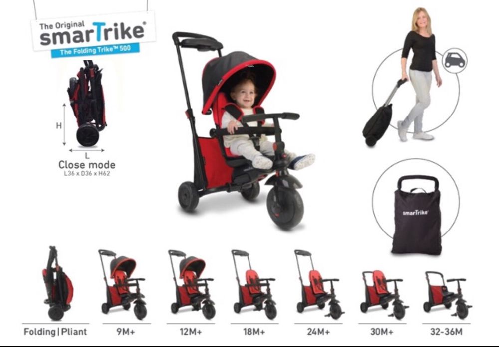 folding trike 500