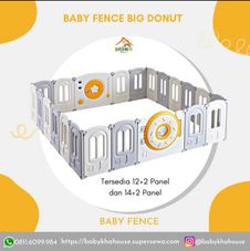 Gambar Baby fence Baby fence big donut 12+2 panel